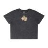 Wo's Stone Wash Heavy Crop Tee Thumbnail