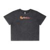 Wo's Stone Wash Heavy Crop Tee Thumbnail